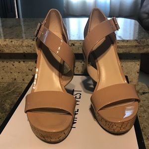 Nine West Patent Leather Wedges